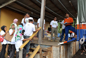 Kampung Tanduo residents: Not much left of our houses, village