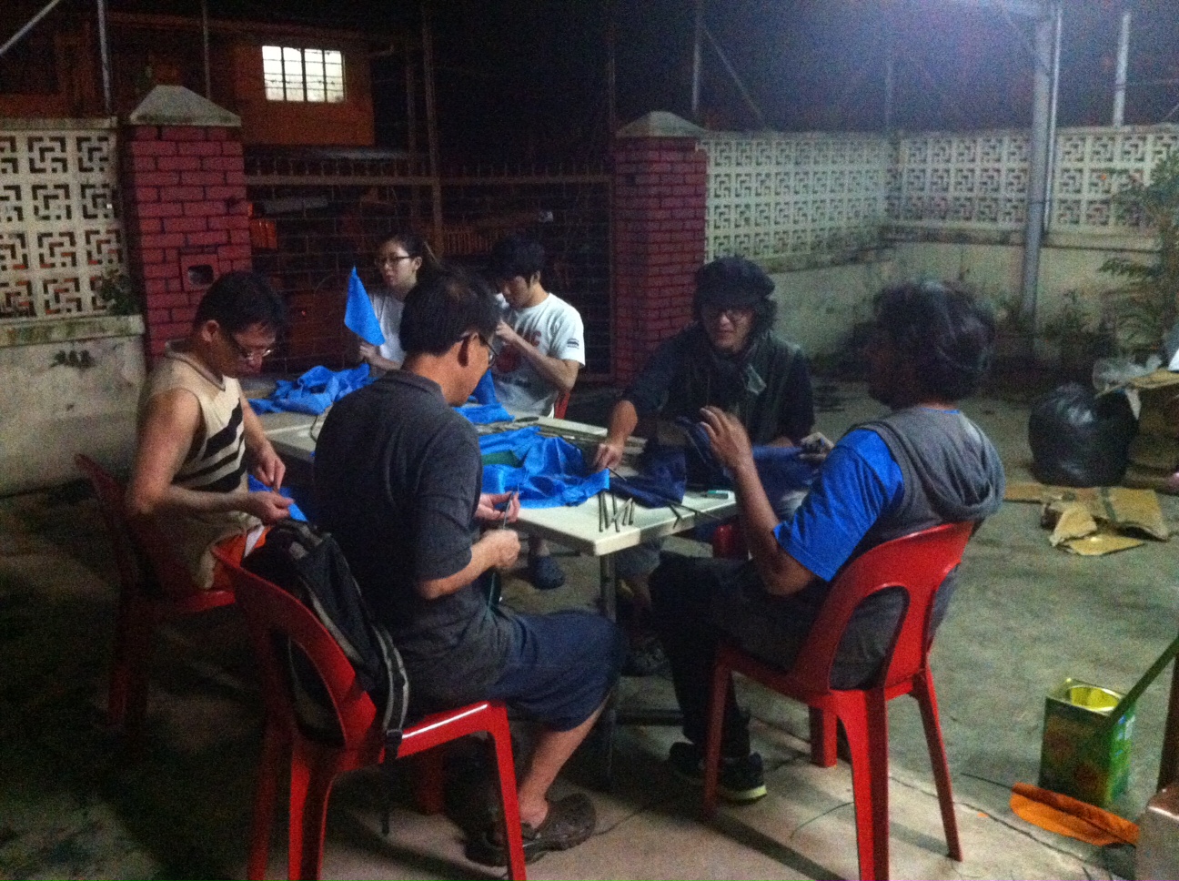 Malaysian Spring volunteers