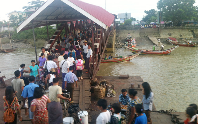 The opening up of Myanmar