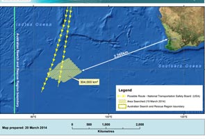MH370: P8 Poseidon collected radar hits in the Southern Indian Ocean