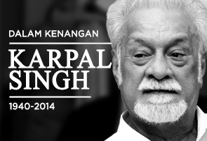 Karpal seorang lawan yang digeruni - Najib