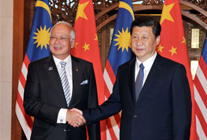 Najib meets Chinese president