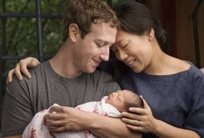 Selepas timang anak, Zuckerberg janji derma harta bernilai lebih RM190 bilion