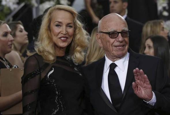 Murdoch, Hall engagement sparks mockery on social media
