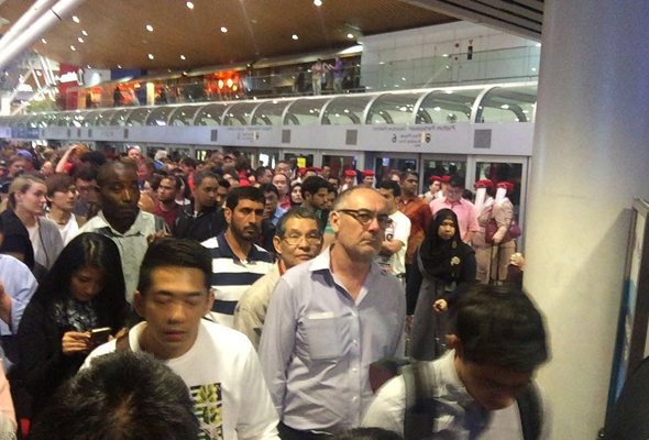 KLIA Aerotrain services halted