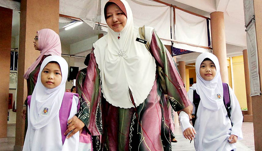 Proud parents have been sharing photos of their children on social media sites since the new session of school opened on Jan 3.