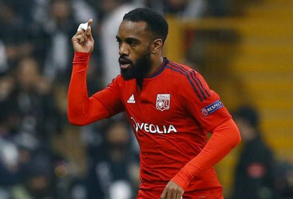 Olympique Lyon shares boosted by sale of Lacazette to Arsenal