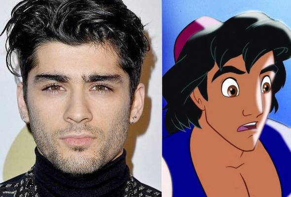 Disney 'pening' cari pelakon bawa watak Aladdin, netizen cadang Zayn Malik - Astro Awani