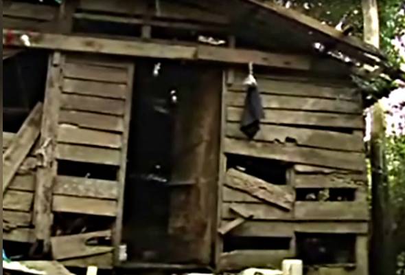 Bangsal buruk 'istana' lima beranak