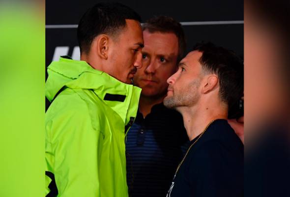 Holloway, Edgar expect 'war' in UFC 240 showdown