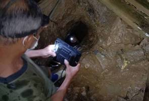 Tiga lelaki terperangkap dalam lombong ketika menggali emas di Gunung Tabai, Bau