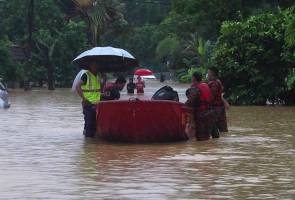 More than 500 people evacuated due to floods in Melaka