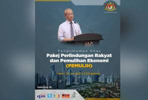 PM umum Pakej PEMULIH 5 petang ini
