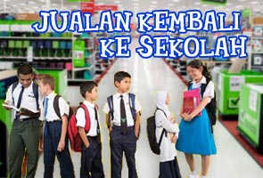 Jualan kembali ke sekolah Jualan kembali ke sekolah