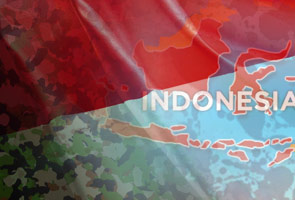 Lapan Tentera Nasional Indonesia mati ditembak Lapan Tentera Nasional Indonesia mati ditembak