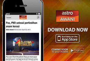 Aplikasi Astro AWANI untuk pengguna iOS dan Android dilancarkan Aplikasi Astro AWANI untuk pengguna iOS dan Android dilancarkan