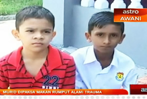 SUHAKAM: Childrens dignity violated in 'eat grass' incident SUHAKAM: Childrens dignity violated in 'eat grass' incident