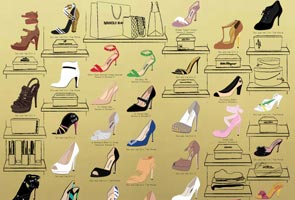 An illustrated guide to Carrie Bradshaw's shoes