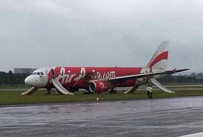 AirAsia aircraft skids off Brunei airport AirAsia aircraft skids off Brunei airport