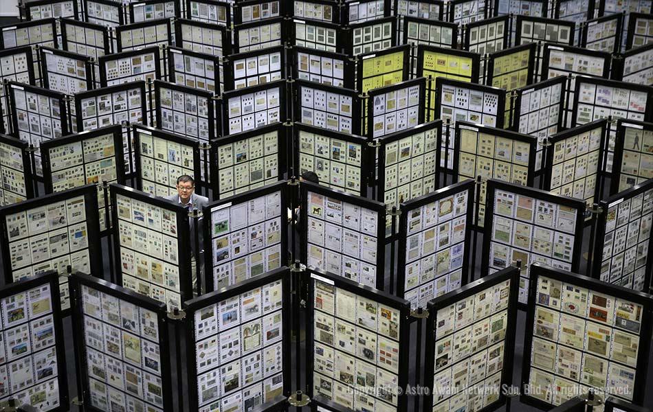 Koleksi Khas Pos Malaysia Pameran Setem Remaja Dunia 2014 Foto Astro Awani