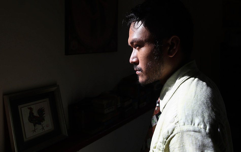 Shaheizy Sam benar-benar memerah 'roh' lakonannya sewaktu membawakan watak Detektif Man yang tertekan mencari jawapan dalam filem Interchange. - Foto Astro AWANI/Shahir OMAR Shaheizy Sam benar-benar memerah 'roh' lakonannya sewaktu membawakan watak Detektif Man yang tertekan mencari jawapan dalam filem Interchange. - Foto Astro AWANI/Shahir OMAR