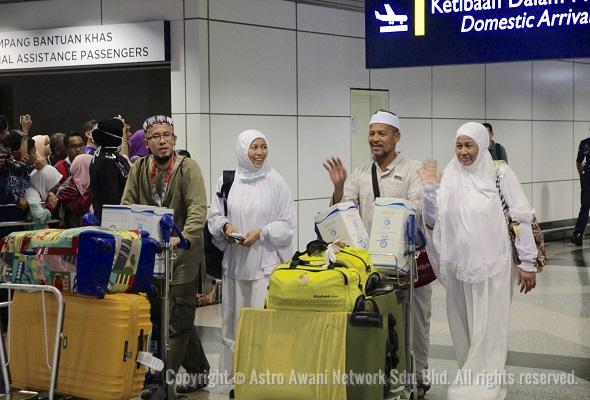 Jemaah haji dinasihat berehat secukupnya Jemaah haji dinasihat berehat secukupnya