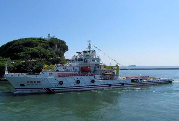 Kapal China sambung semula misi pencarian MH370 Kapal China sambung semula misi pencarian MH370