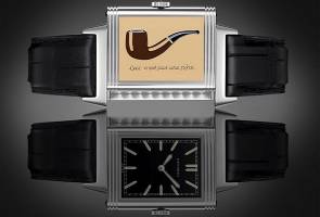 Jaeger-LeCoultre stars Ren Magritte painting in 'Reverso' tribute-series watch