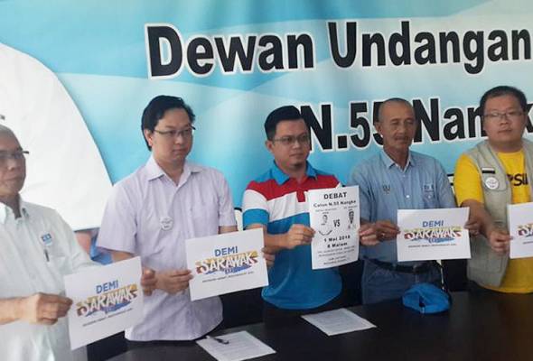 Pilihan Raya Sarawak: Calon PKR Dun Nangka ajak calon BN berdebat Pilihan Raya Sarawak: Calon PKR Dun Nangka ajak calon BN berdebat