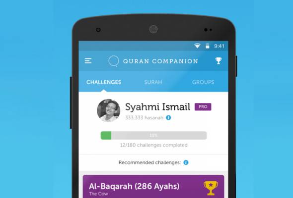 Cara efektif hafal Al-Quran melalui aplikasi Quran Companion Cara efektif hafal Al-Quran melalui aplikasi Quran Companion