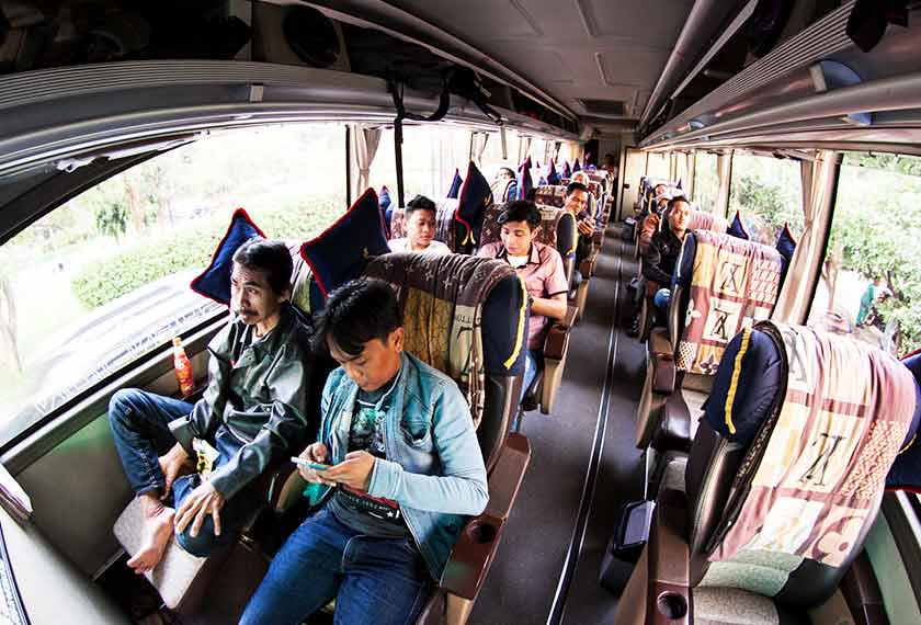 Ceritalah ASEAN team followed Pak Tukin all the way home to his village. - Karim Raslan Photo