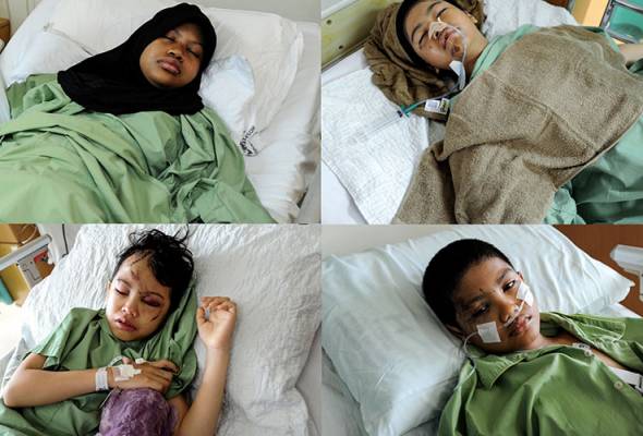 Anak sebak bila tahu ibu bapa maut dalam kemalangan Anak sebak bila tahu ibu bapa maut dalam kemalangan