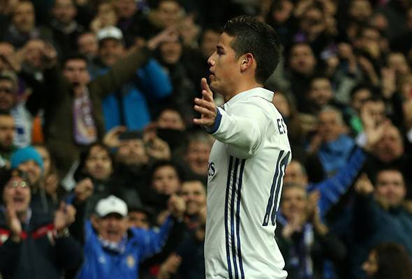 Kelab China berang dikaitkan dengan James Rodriguez Kelab China berang dikaitkan dengan James Rodriguez