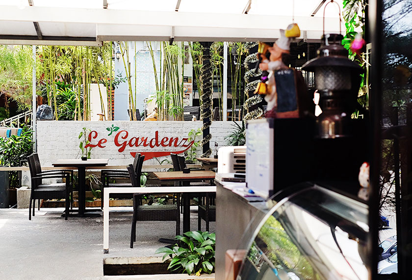 Le Gardenz Café opposite the family’s factory in Balakong serves as a showroom for the company’s steel manufacturing and design. Karim Raslan Photo