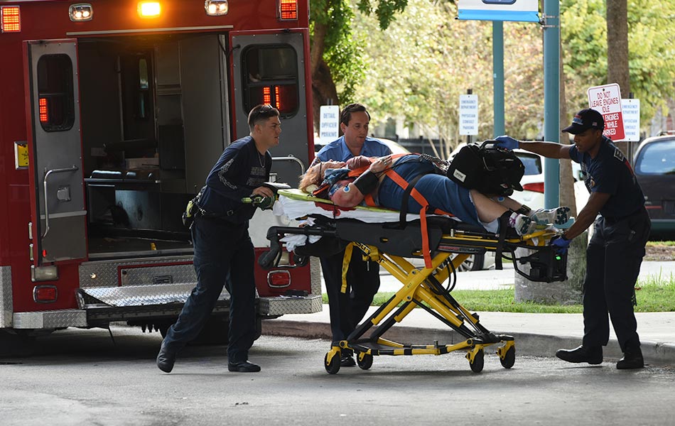 Shooting victims taken into Trauma Center Shooting at Fort Lauderdale