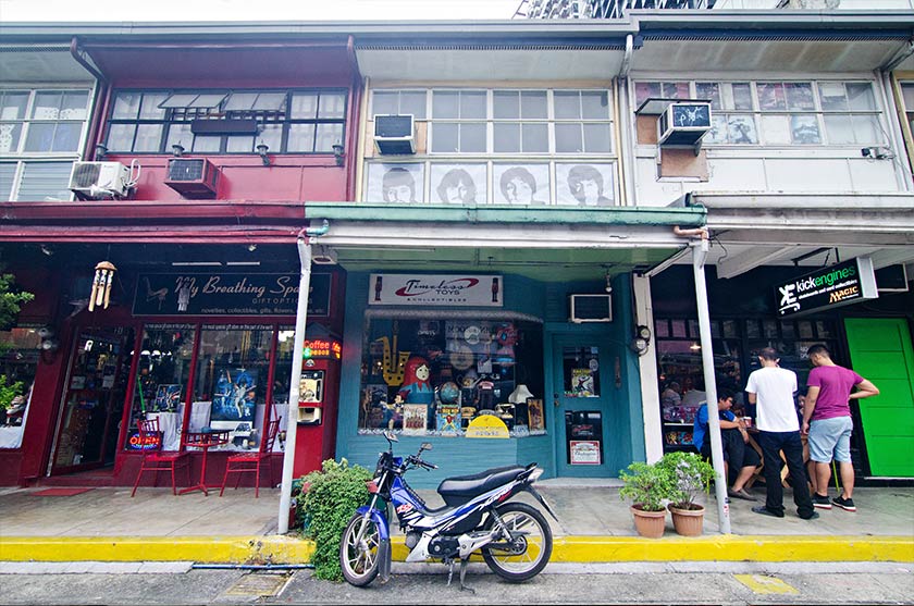 Cubao X is a popular street of cafes, bars, and music and art shops near Poklong Anading’s residence. - Karim Raslan Photo