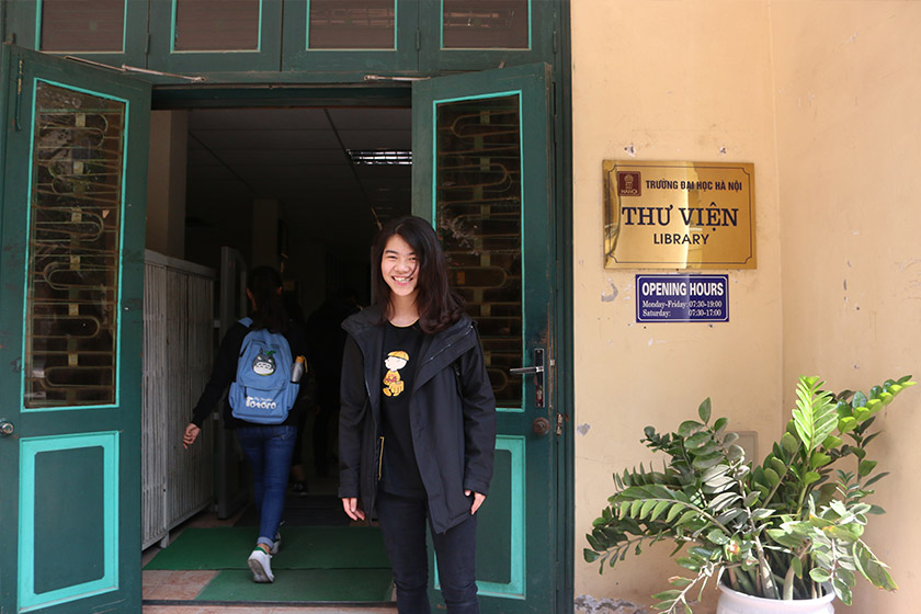 Yeen studies Spanish at Hanoi University and is the first in her family to attend university. Karim Raslan Photo