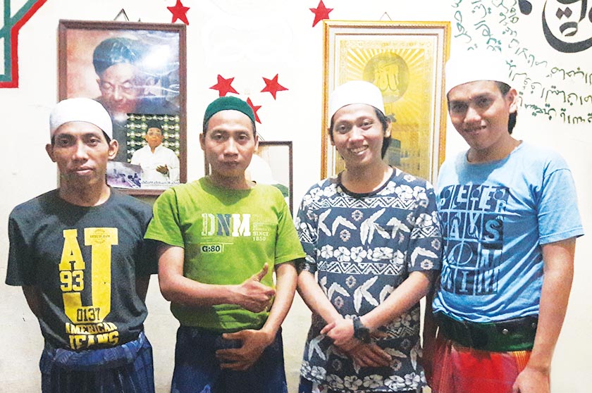 Ahmad Zakarsih (second from left) with his brothers. - Karim Raslan Photo