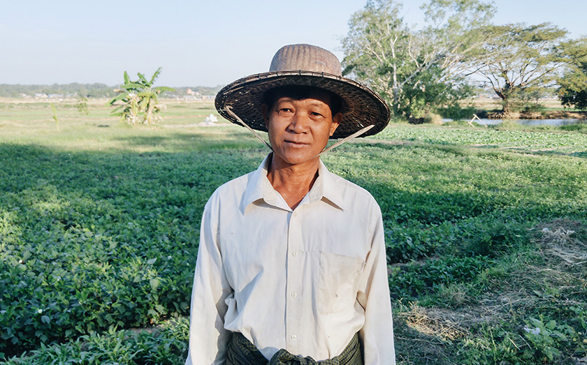  U Ko Aye is a 59-year-old farmer who was born and raised in Pathein. Karim Raslan Photo