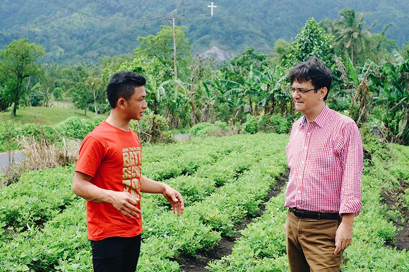 Fernando tells Karim how he started to join the illegal mining activities. Karim Raslan Photo