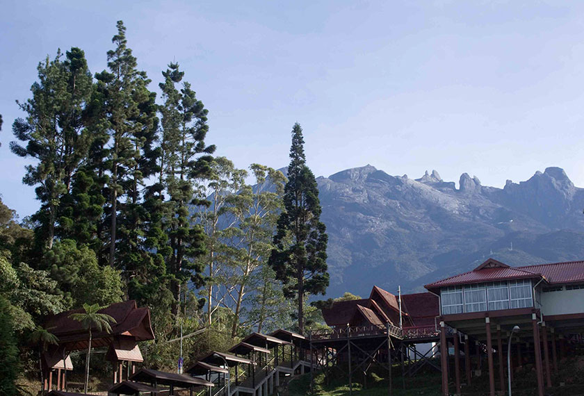 Mount Kinabalu is the tallest mountain in Southeast Asia at 4,095 m. sabahtourism.com