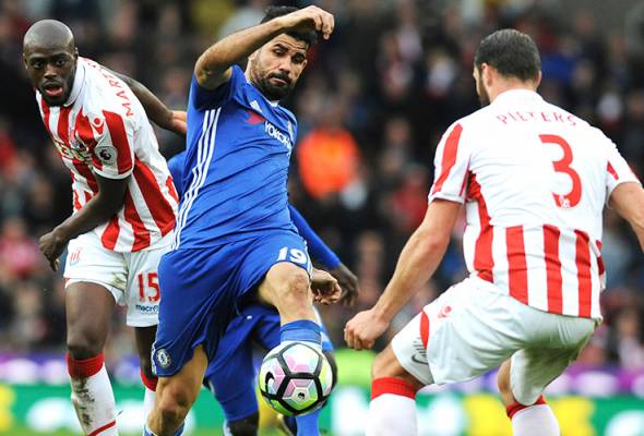 Diego Costa semakin berdisiplin, kata Antonio Conte Diego Costa semakin berdisiplin, kata Antonio Conte