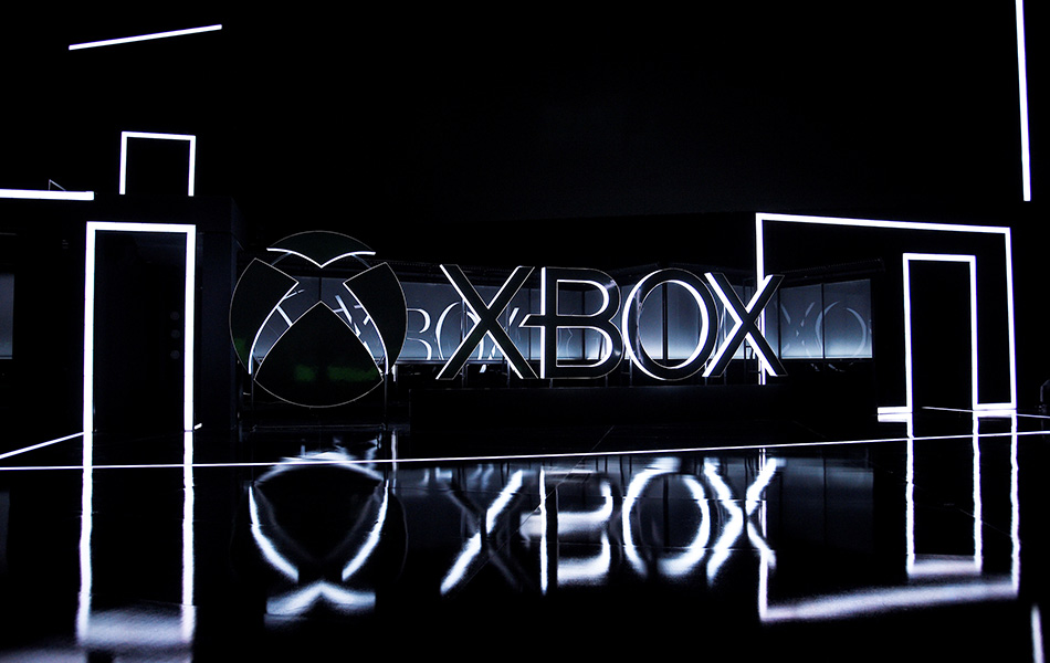 Logo Xbox yang gah dilihat menghiasi pentas taklimat sempena pengenalan Xbox One X di pameran E3 2017 di Los Angeles, California, pada 11 Jun 2017. - REUTERS/Kevork Djansezian Logo Xbox yang gah dilihat menghiasi pentas taklimat sempena pengenalan Xbox One X di pameran E3 2017 di Los Angeles, California, pada 11 Jun 2017. - REUTERS/Kevork Djansezian