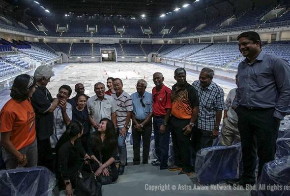Atlet veteran Malaysia lawat kemudahan baharu di KL Sports City Atlet veteran Malaysia lawat kemudahan baharu di KL Sports City