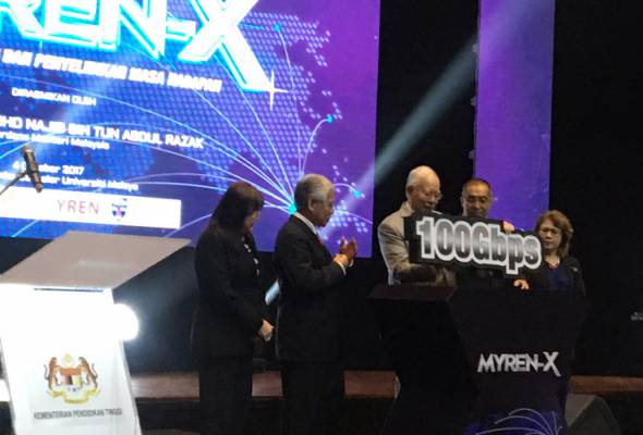 PM Najib lancar MYREN-X PM Najib lancar MYREN-X