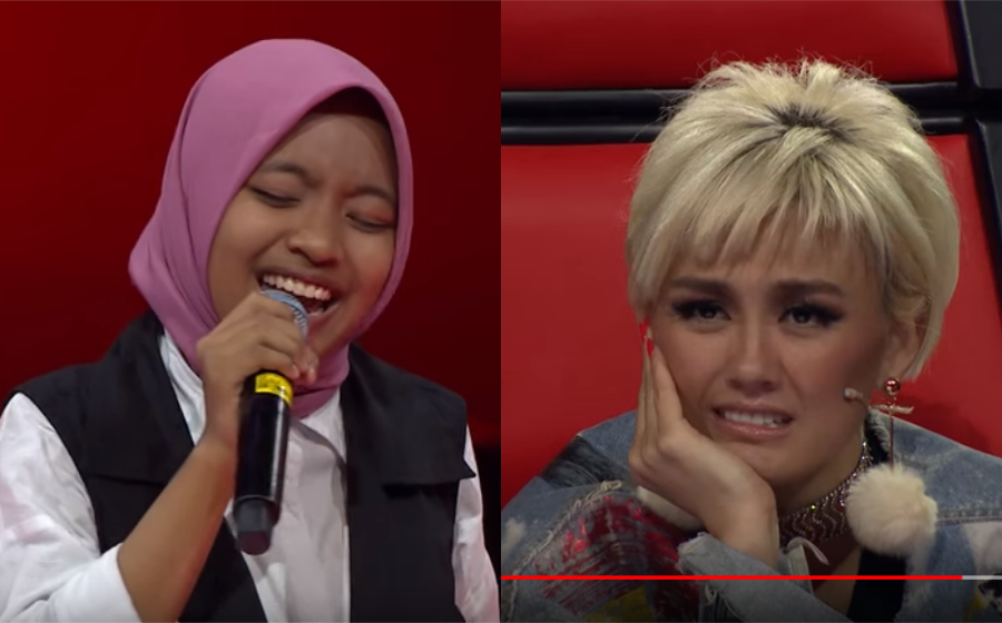 Berselawat di pentas The Voice Kids Indonesia, peserta 13 tahun buat Agnes Monica terpegun Berselawat di pentas The Voice Kids Indonesia, peserta 13 tahun buat Agnes Monica terpegun
