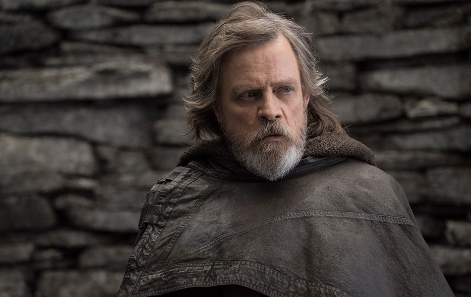 Mark Hamill sebagai Luke Skywalker dalam salah satu babak filem Star Wars: The Last Jedi. Dalam filem itu, Skywalker didedahkan sebagai Jedi terakhir dan menyembunyikan diri. - John Wilson / Lucasfilm via AP Mark Hamill sebagai Luke Skywalker dalam salah satu babak filem Star Wars: The Last Jedi. Dalam filem itu, Skywalker didedahkan sebagai Jedi terakhir dan menyembunyikan diri. - John Wilson / Lucasfilm via AP