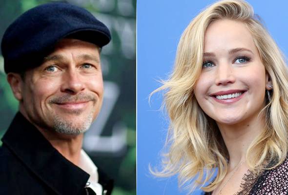 Hubungan cinta Brad Pitt dan Jennifer Lawrence hanya khabar angin Hubungan cinta Brad Pitt dan Jennifer Lawrence hanya khabar angin