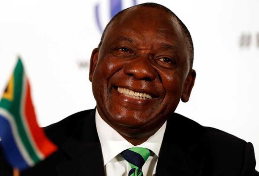 Cyril Ramaphosa is president of the ruling African National Congress party. He is expected to take over from South African President Jacob Zuma. Glyn Kirk/AFP