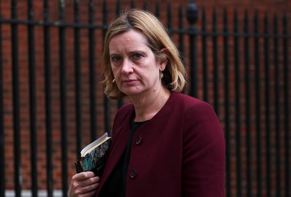Amber Rudd letak jawatan Setiausaha Dalam Negeri Britain Amber Rudd letak jawatan Setiausaha Dalam Negeri Britain